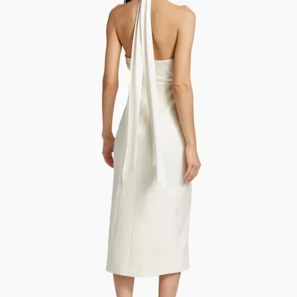 White Midi Cinq a Sept Dress - Picture 2 of 7